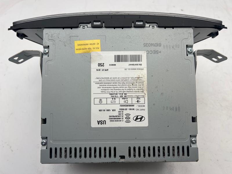 2016 Hyundai Elantra Audio & Visual Equip.(Radio)