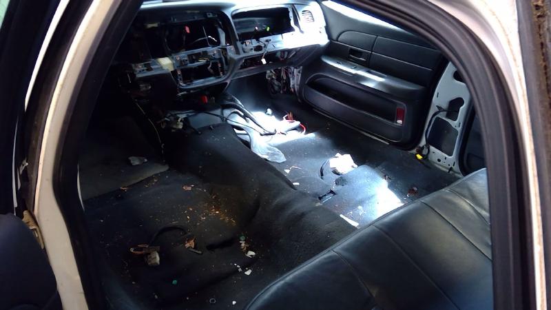 2005 Ford Crown Victoria Rear Bumper Reinforcement