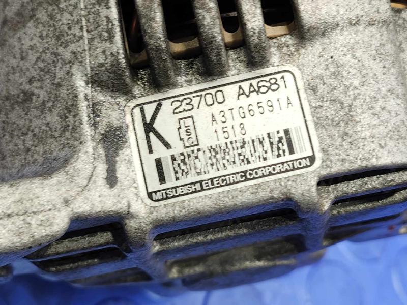 2011 Subaru Impreza Alternator