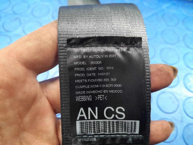 2021 Subaru Legacy Rear Seat Belt