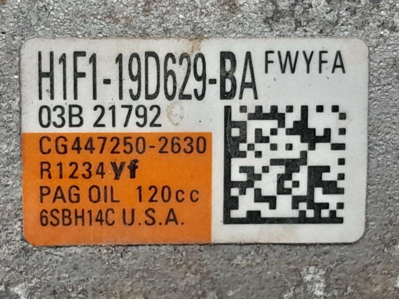 2018 Ford Focus A/C Air Compressor