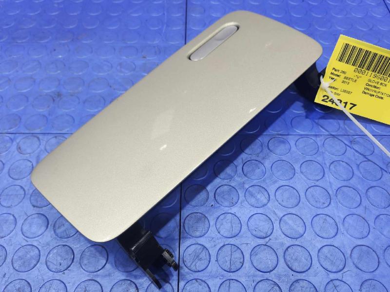 2012-2019 Volkswagen Beetle Upper Glove Box Storage Door Genuine Silver OEM