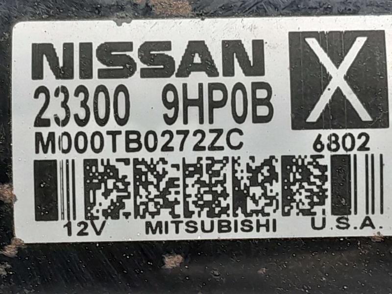 2016 Nissan Murano Starter Motor
