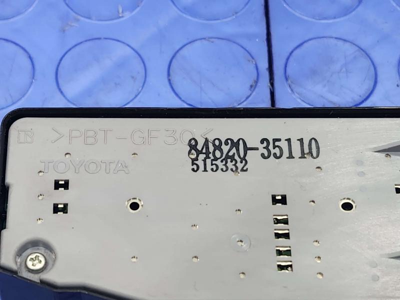 2006-2009 Toyota 4Runner Master Window Switch Assembly OEM 8482035110