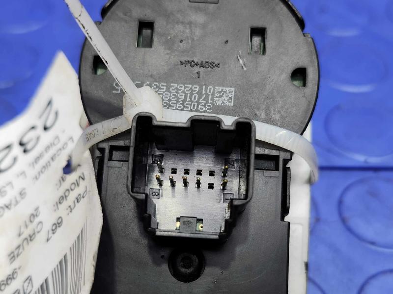 2017 Chevrolet Cruze Headlight Switch (Dash Mtd)