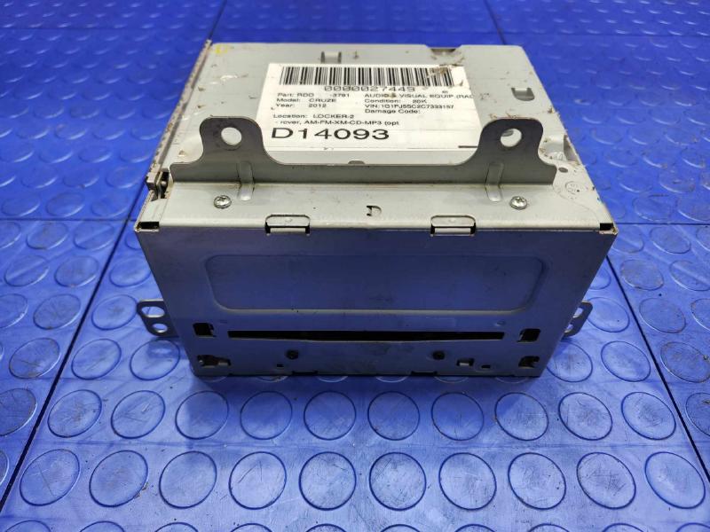 2012 Chevrolet Cruze Audio & Visual Equip.(Radio)