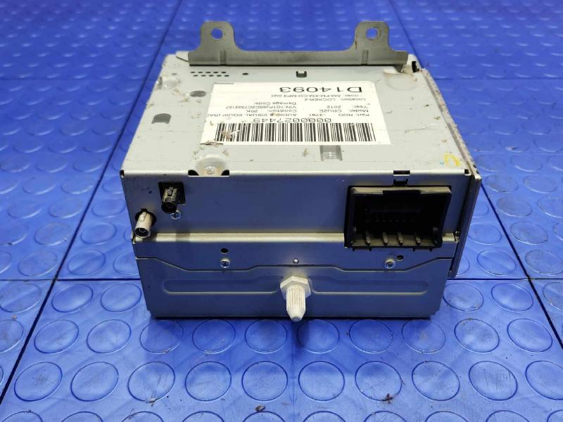 2012 Chevrolet Cruze Audio & Visual Equip.(Radio)