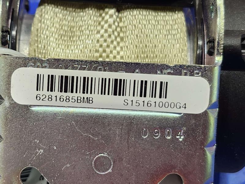 2015 Nissan Murano Rear Seat Belt