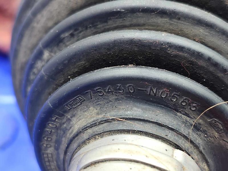 2010 Toyota RAV4 Axle Shaft