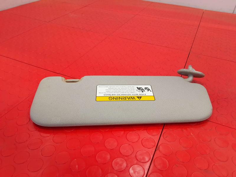 2014-2016 Kia Forte Sedan Sun Visor LH Driver Side Gray OEM 85210A7110ED