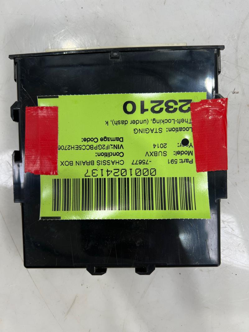 2014 Subaru Crosstrek Chassis Brain Box