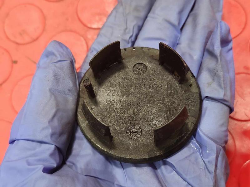 2002-2016 BMW Mini Cooper Black Alloy Wheel Center Cap OEM 36131171069