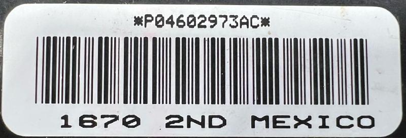 2009 - 2012 Dodge Ram Truck 4x4 Transfer Case Switch OEM 04602973AC