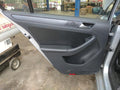 2011-2012 Volkswagen Jetta Left Rear Door Panel Black Leatherette OEM 5C6867211DHON,LH