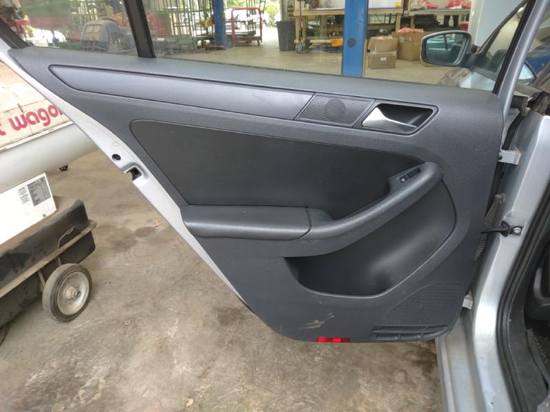 2011-2012 Volkswagen Jetta Left Rear Door Panel Black Leatherette OEM 5C6867211DHON,LH