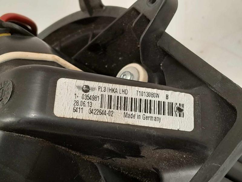2007 - 2016 Mini Cooper R55 - R61 Automatic Temperature Control Blower Motor OEM 64113422644
