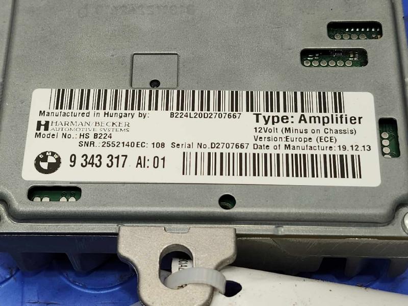 2014-2021 BMW 2-Series Active Sound Harman Becker Amplfier OEM 65129343317