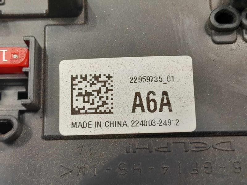 2013 Cadillac ATS Body Wiring Harness Junction Block Genuine OEM 22959735