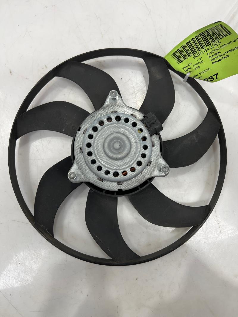 2008 - 2015 Smart Fortwo Engine Cooling Fan Motor OEM 0002009323
