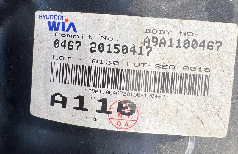 2016 Kia Sedona Crossmember/Cradle/Undercarria