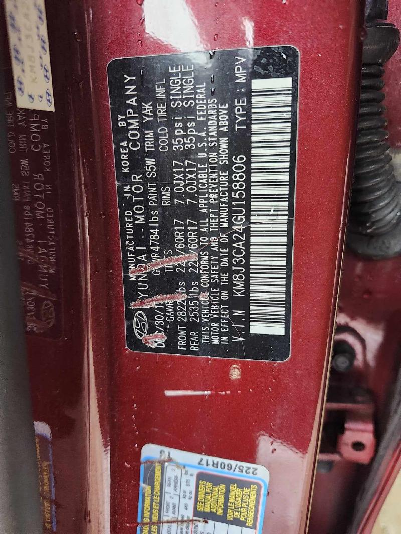 2016 Hyundai Tucson Air Cond. Evaporator