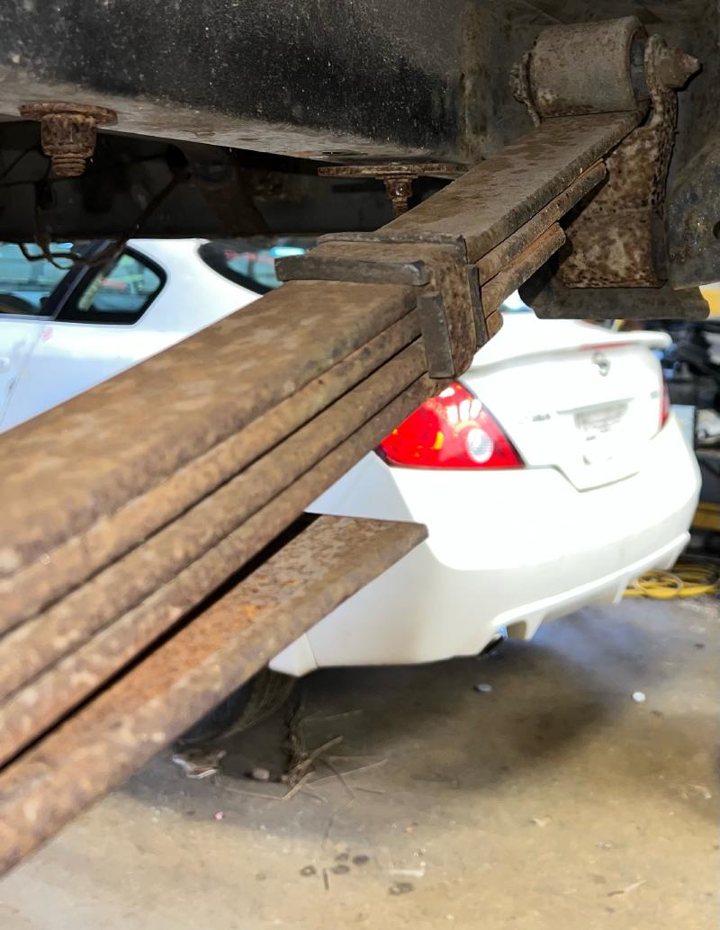 1993 Chevrolet G20 Leaf Spring Rear