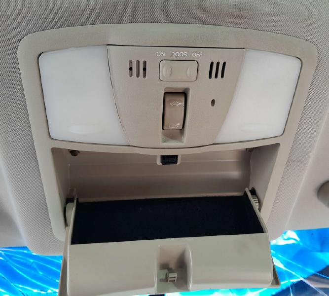2014-2017 Infiniti QX50 Roof Console Assembly Light Gray w/ Sunroof OEM 264303WV0A
