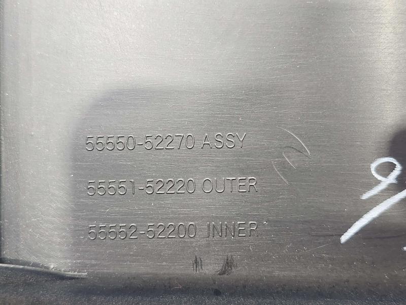 2013 Toyota Yaris Glove Box