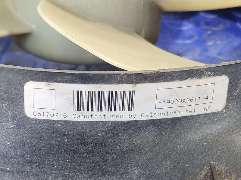 2008 Subaru Legacy Electric Cooling Motor