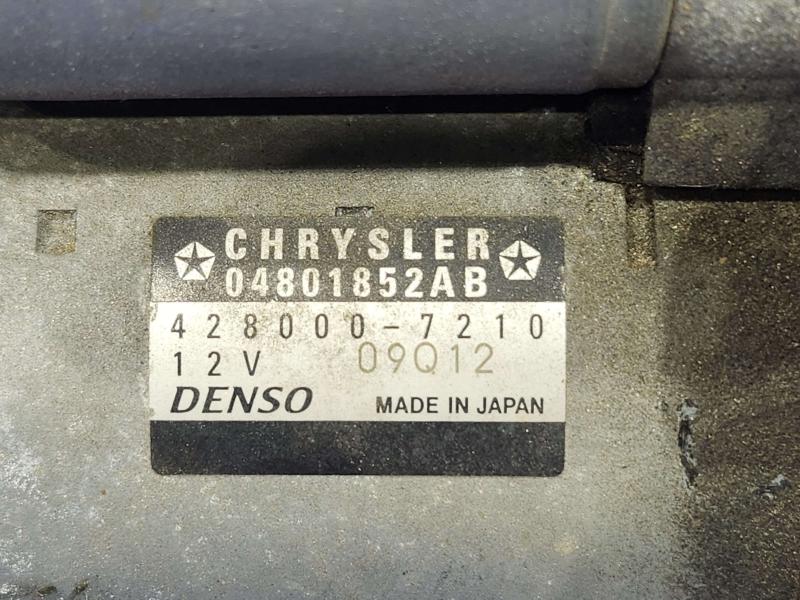2014 Jeep Grand Cherokee Starter Motor