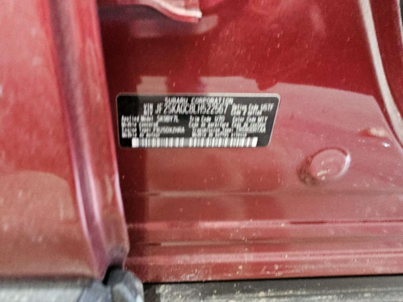2020 Subaru Forester Carrier/Differential Assembly