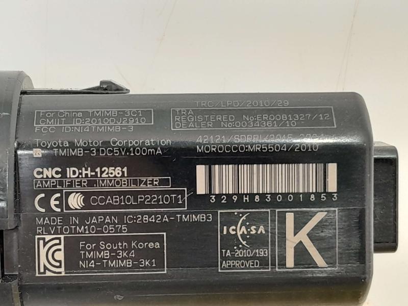 2018 Toyota Prius Ignition Switch(W/O Cyl& Key)