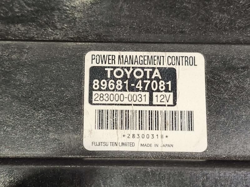 2010 Toyota Prius Chassis Brain Box