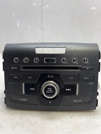 2012 2013 2014 Honda CRV LX Radio Receiver AM FM Single CD OEM