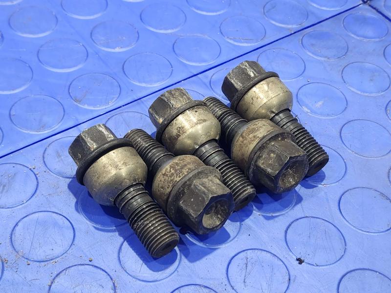2004-2023 Porsche Alloy Wheel Lug Bolts Lug Nuts 5 Pcs Genuine OEM WHT006978