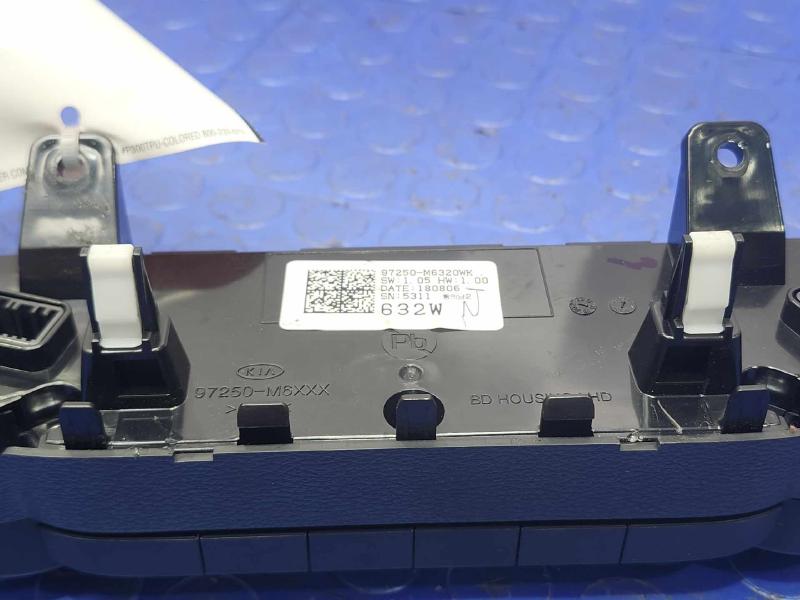 2019 Kia Forte Heater A/C Control