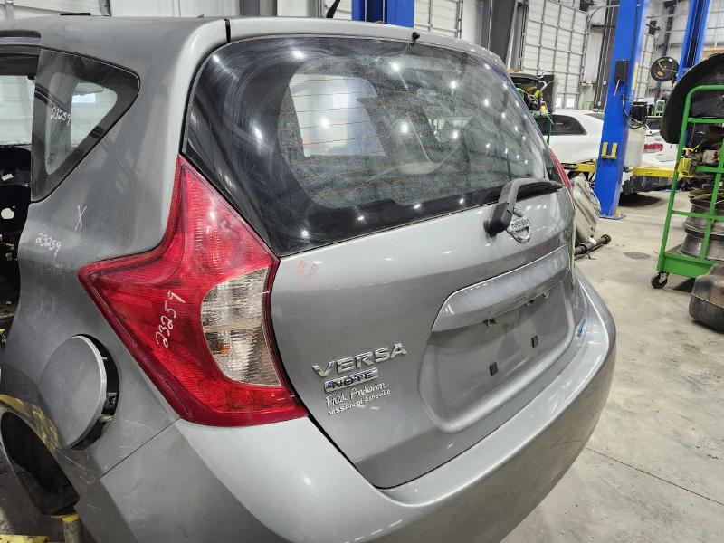 2014 Nissan Versa Note Deck-Lid Hatch Liftgate Gray K36 w/o Camera OEM KMA003WCMA