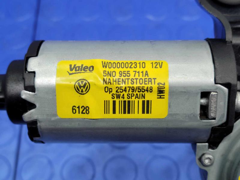 2009 Volkswagen Tiguan Wiper Motor Rear