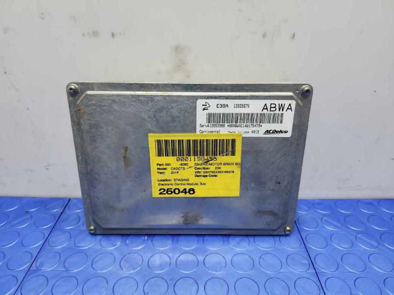2014-2015 Cadillac CTS 2.0L Electronic Control Module ECU ECM PCM OEM 12653998