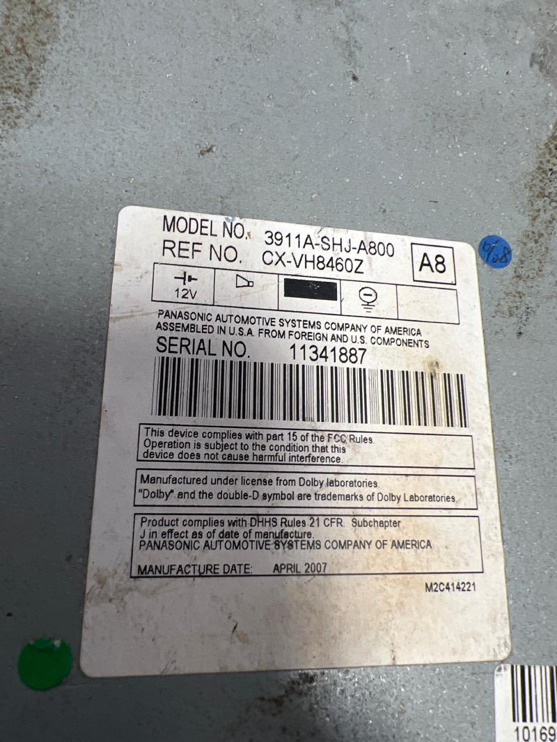2006 Honda Odyssey Info-Gps-Tv Screen