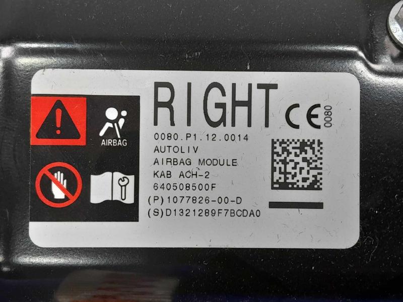 2021 Tesla Model 3 Air Bag