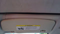 2009 Smart Fortwo Sun Visor