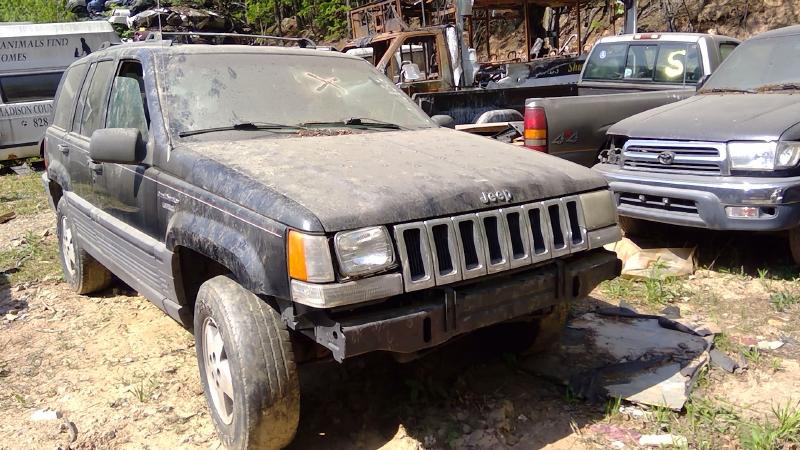 1995 Jeep Grand Cherokee Rear Bumper Reinforcement
