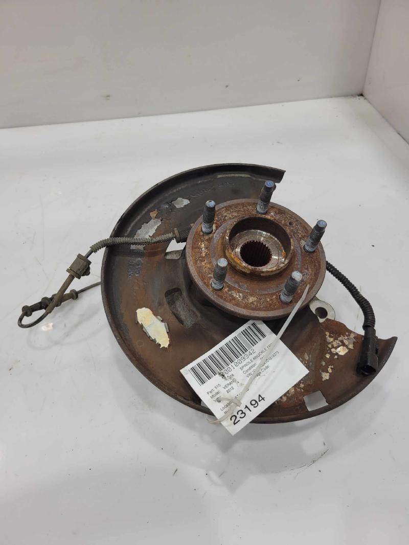 2012 Buick Verano Spindle Knuckle Front