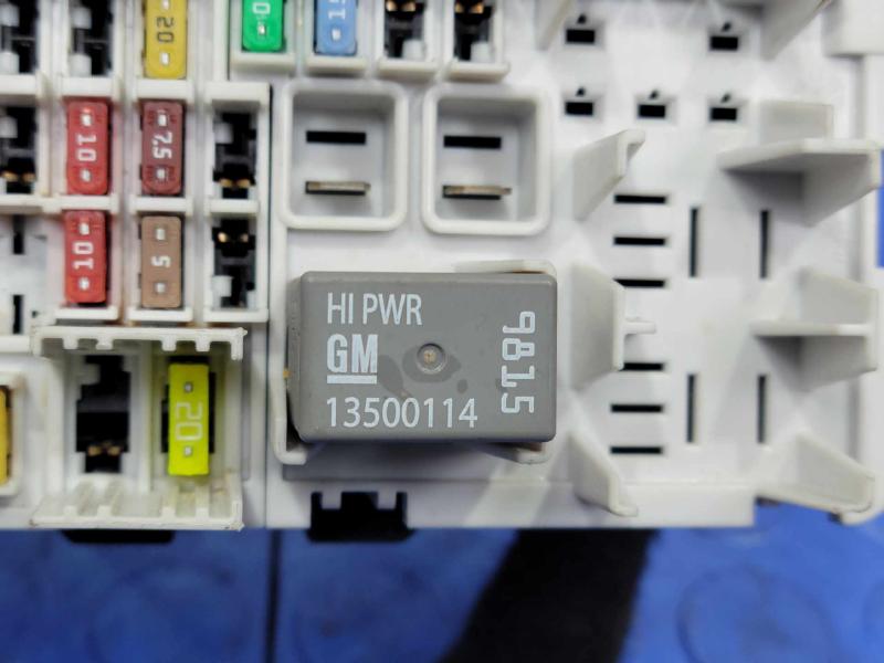 2018 Chevrolet Malibu Cabin Fuse Box