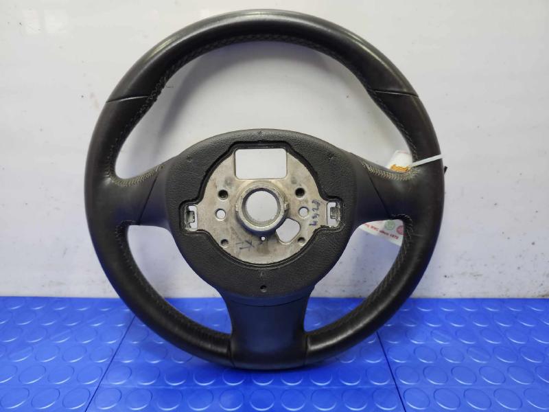 2011-2014 Volkswagen Touareg Steering Wheel Brown Leather NON Heated OEM 7P6419091X0U