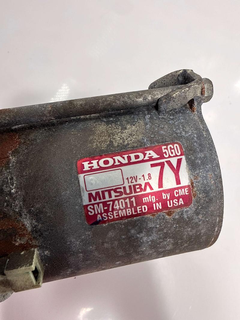 2014 Honda Accord Starter Motor