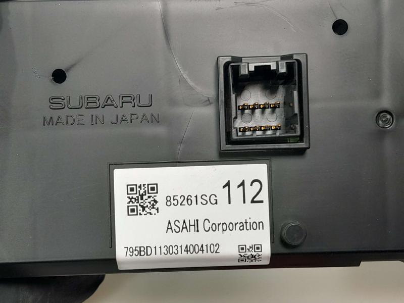 2014 Subaru Forester Info-Gps-Tv Screen