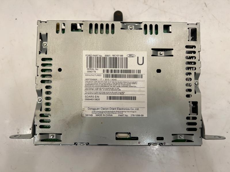 2014 Ford Explorer Radio Receiver AM FM CD MP3 w/ Satellite OEM EB5T-19C107-BB