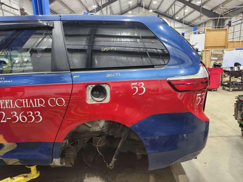 2019 Toyota Sienna Quarter Panel